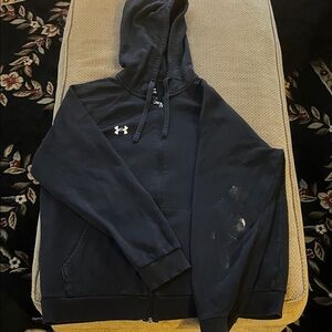 Under Armour Black Zip Up